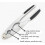 Heavy Duty Nutcracker with Non-Slip Handle, Walnut Shell Opener, Opening Tool 4