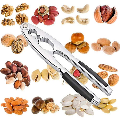 Heavy Duty Nutcracker with Non-Slip Handle, Walnut Shell Opener, Opening Tool 1