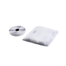 Professional Portable Air Conditioner Window Seal Double Hole Sealing Cloth With Zipper System White 300 400 500cm