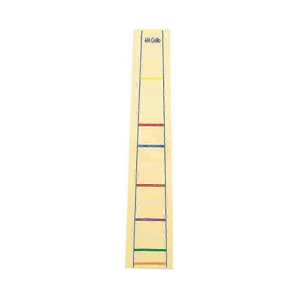Finger Sticker High Adhesive Fretboard Label Sticker for Cello 4/4 3/4 1/4 1/2 1/8 (4/4 Size) jjm