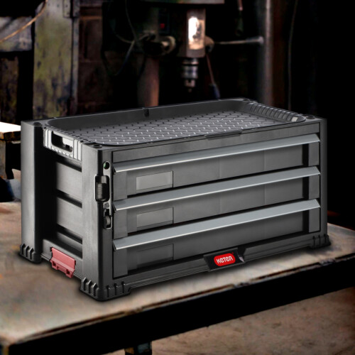 KETER Tool trolley 3 drawers - 59 x 29 x 26 cm 2
