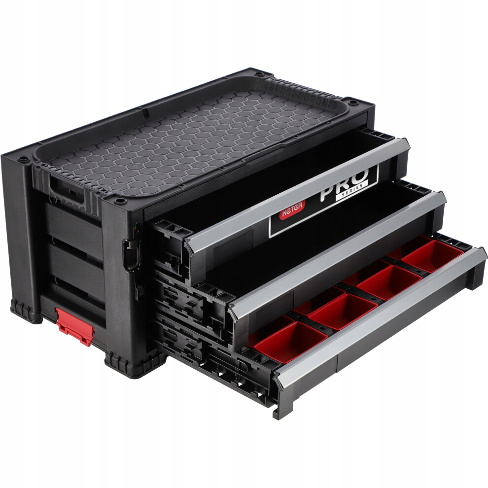 Keter Tool Trolley 3 Drawers - 59 X 29 X 26 Cm 7290106926134