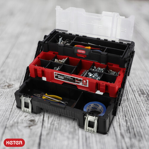 KETER Werkzeugkoffer-Organizer-Box 2