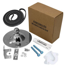 2024 Mise a niveau 5303281153 & 134503600 Secheur Kit de roulement a tambour compatible avec Frigidaire & Kenmore Sechures - Remplace AP2142648 P