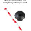 Traffic Warning Pile Reflective Movable Delineator Post Crossing Sign For Road Construction Sites 5