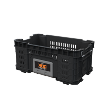 Caixa de armazenamento para ferramentas - KETER - ROC Pro Gear 1.0 - Acesso pelo topo aberto - Alças laterais de metal - 33,8 L (56x32x25 cm)
