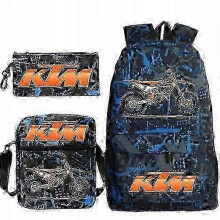 Ktm Cross School Set Backpack Bag Pencil Case jmj