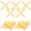 50Pcs Practical Yellow Paint Marker Nibs Replacement for Acrylic Pens 8