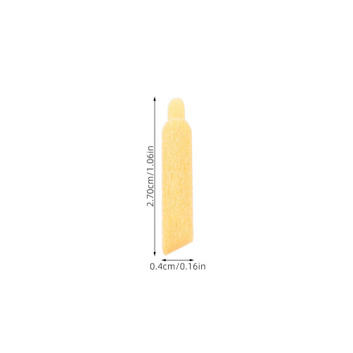 50Pcs Practical Yellow Paint Marker Nibs Replacement for Acrylic Pens 2