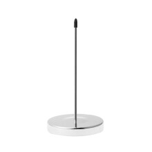 2 RVS rechte papiermemo houder desktop