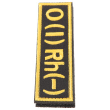 o-blttyp-aufnäher armband für rucksack kleidung