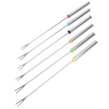 Raindrops 6 Pcs Rack Stainless Steel Barbecue Stick Versatile Skewers