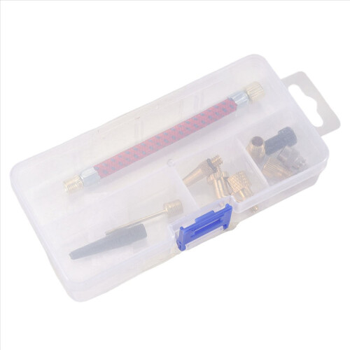 12Pcs/Set Airbed Pump Hose Adapter Nozzle Valve Ai 2