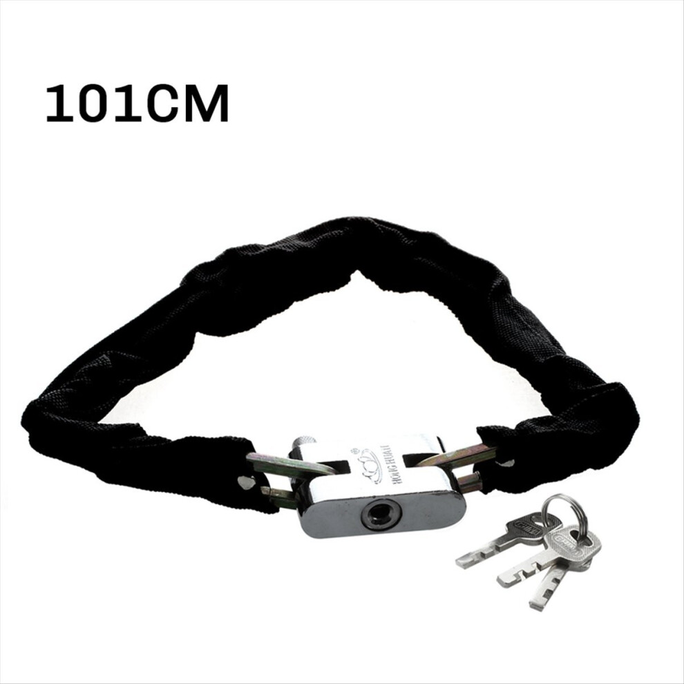 Bike Lock 101Cm Metal Anti-Theft Road Heavy Duty S 4851770245780