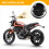 Für Scrambler 400 800 Instrument Fall Tachometer 7