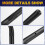Black Motorcycle Handlebar Hand Bar for Z900 2020- 7