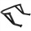 Black Passenger Sissy Bar Rear Backrest Handrail 10