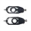 Rear Wheel Chain Adjuster Regulator Sliders Tensi 7
