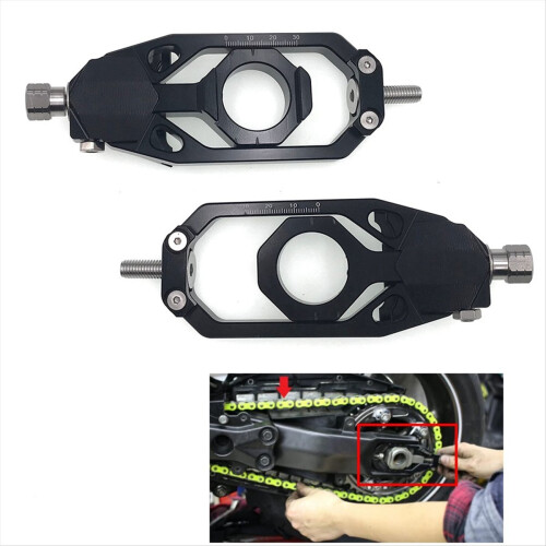 Rear Wheel Chain Adjuster Regulator Sliders Tensi 2