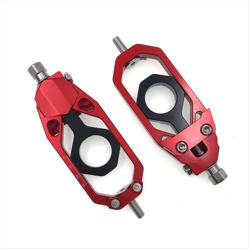 Rear Wheel Chain Adjuster Regulator Sliders Tensi 2