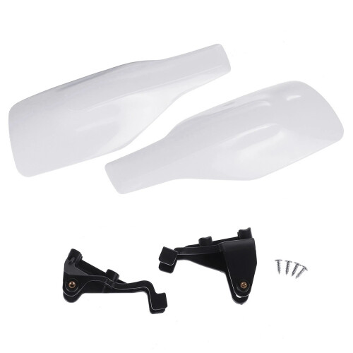 Motocross Handguard Hand Guard Protector Weiß