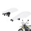 Motocross Handguard Hand Guard Protector Weiß 6