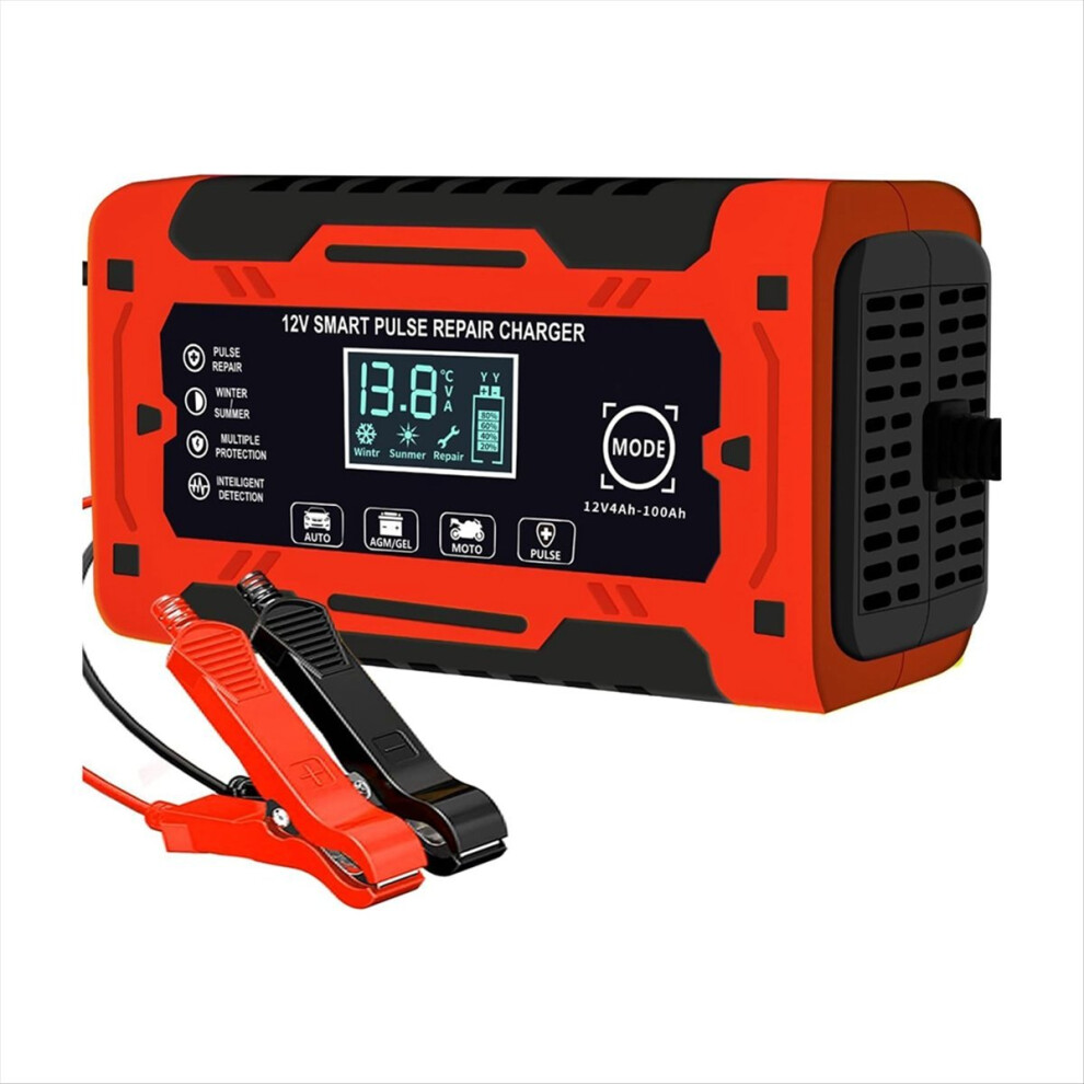 12V&24V 6A Smart Fully Automatic Battery Charger W 4851770253136