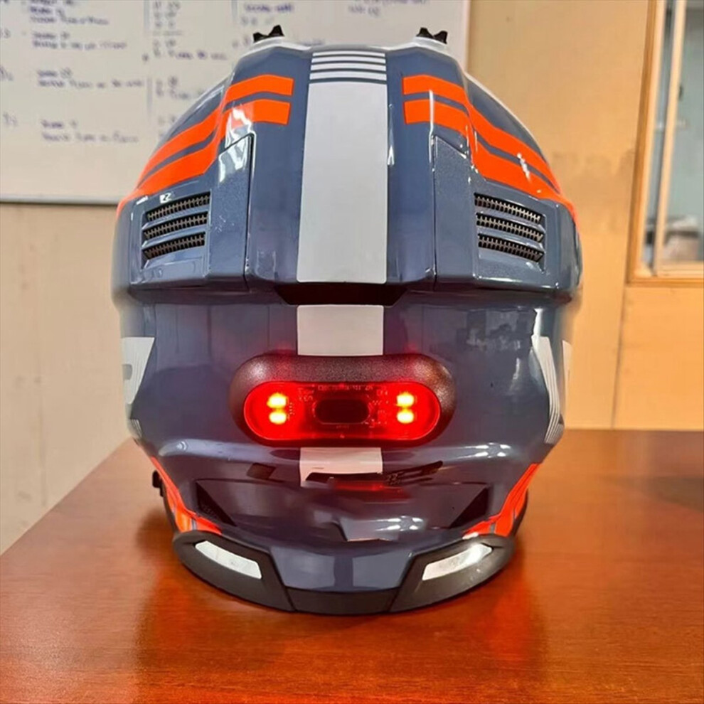 Led Motorcycle Helmet Cycling Flashing Warn Light 4851770252221