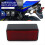 Hinten Lizenz Platte Licht LED Brake Tail Turn Sign 6