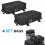 2PCS Aluminium Fall Tasche Sitz Hinten Schwanz Box 9