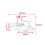Motor Teile Aluminium Thermostat Abdeckung für Scoote 11
