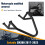 Black Passenger Sissy Bar Rear Backrest Handrail 6