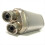 51mm Double Outlet Exhaust Pipe Muffler for CBR30 11