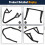 Black Passenger Sissy Bar Rear Backrest Handrail 10
