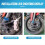 Front Disc Luftkanäle Kühlung Bremse Bremssattel Kühler 3
