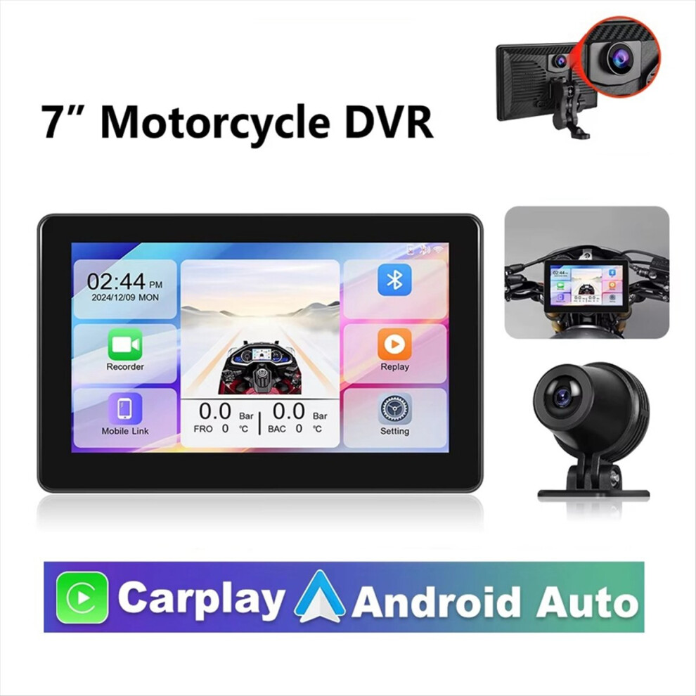 7In Dvr Wireless Carplay Screen Android Auto Mult 4851431853910