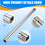 Fork Head Tube Replacement Straight Pipe for 400 E 7