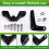 Lenkung Dämpfer Halterung Kit STABILISATOR Montage Br 10