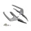 Rear Armrest Grab Bars Seat Pillion for Trident66 2