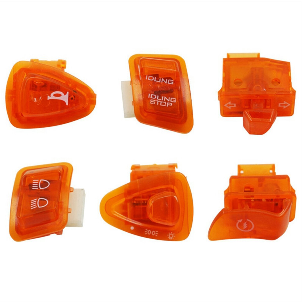 6Pcs For Gy6 50Cc 125Cc 150Cc Atv Moped Scooter He Light 4851431857857