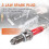10 Pcs 3-Electrode Spark Plug D8TC for 125Cc 150Cc 5