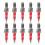 10 Pcs 3-Electrode Spark Plug D8TC for 125Cc 150Cc 2