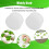 50 Pcs Hydroponic Sponge Overground, Soilless Hydr 10
