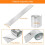 26 PCS Mirror Mosaic Tiles Self Adhesive Disco Bal 3
