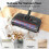 Cordless Electric Sweeper & Mop,Rechargeable Handh 6