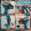 Mini Jet Blower Portable Violent Turbo Fan for 18V 8