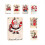 7Pcs Christmas Brieftasche Geschenk, Handgemachte Hölzerne Decora 3