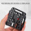 V Lock Assembly Quick Release Batterietplatte – Aluminium, Schwarz, 9,8x9cm 6
