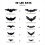 36 Pack Bats Halloween Decorations- Light Up Bat f 8