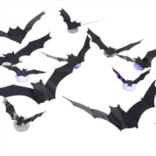 36 Pack Bats Halloween Decorations- Light Up Bat f